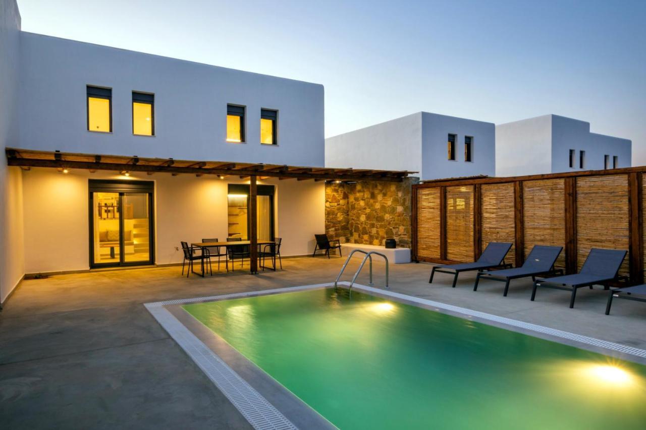 Cato Agro 4, Seafront Villa With Private Pool Afiartis Exterior photo